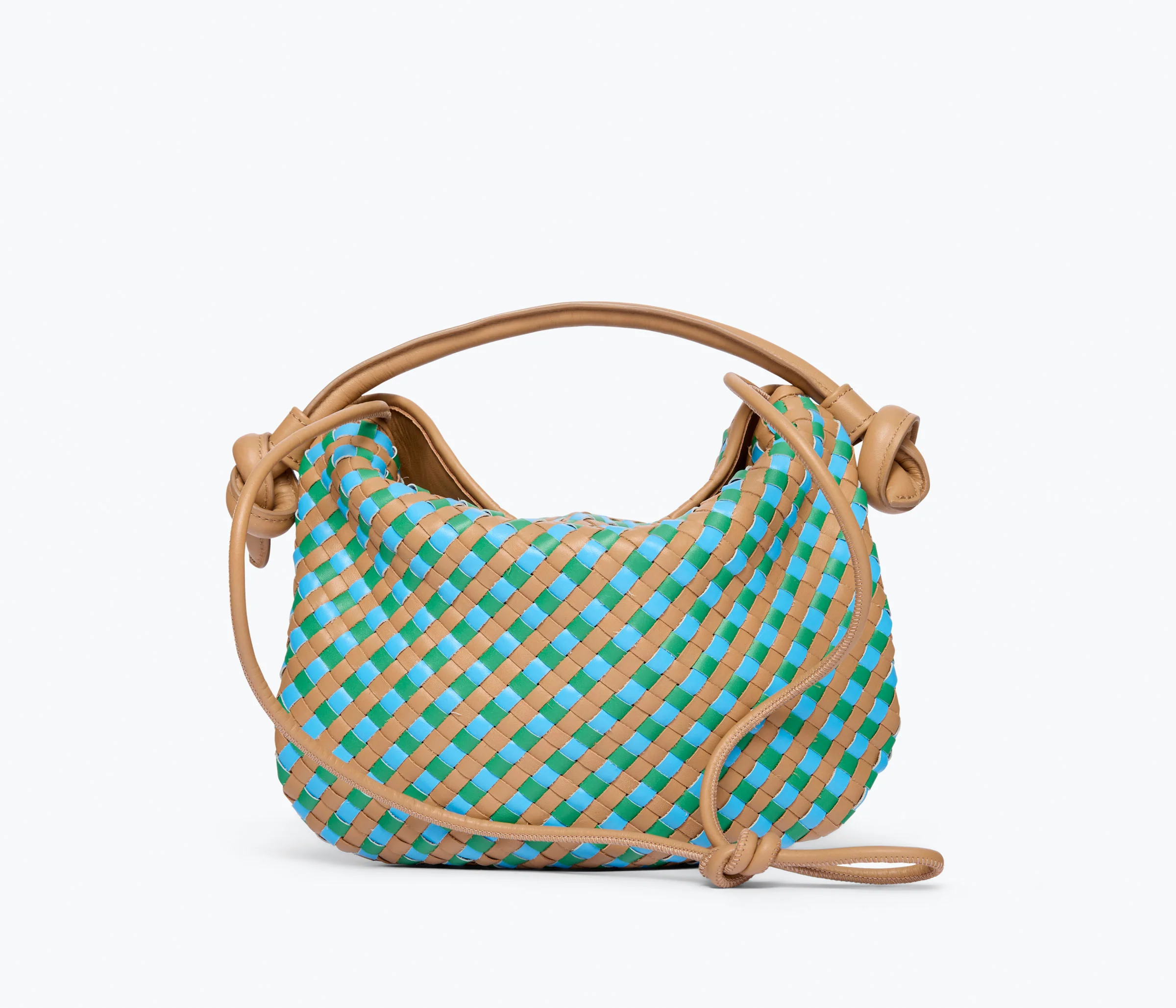 ELIS WOVEN LEATHER HANDBAG - Image 5