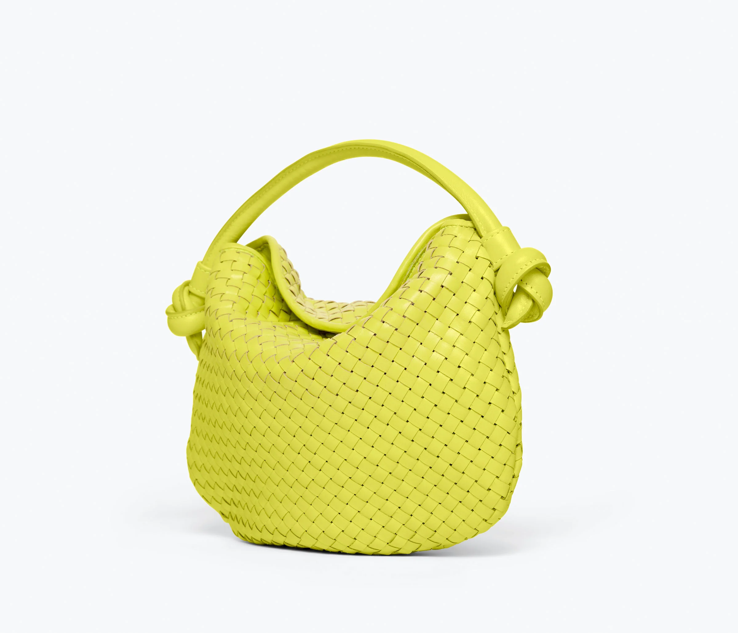 ELIS WOVEN LEATHER HANDBAG - Image 4