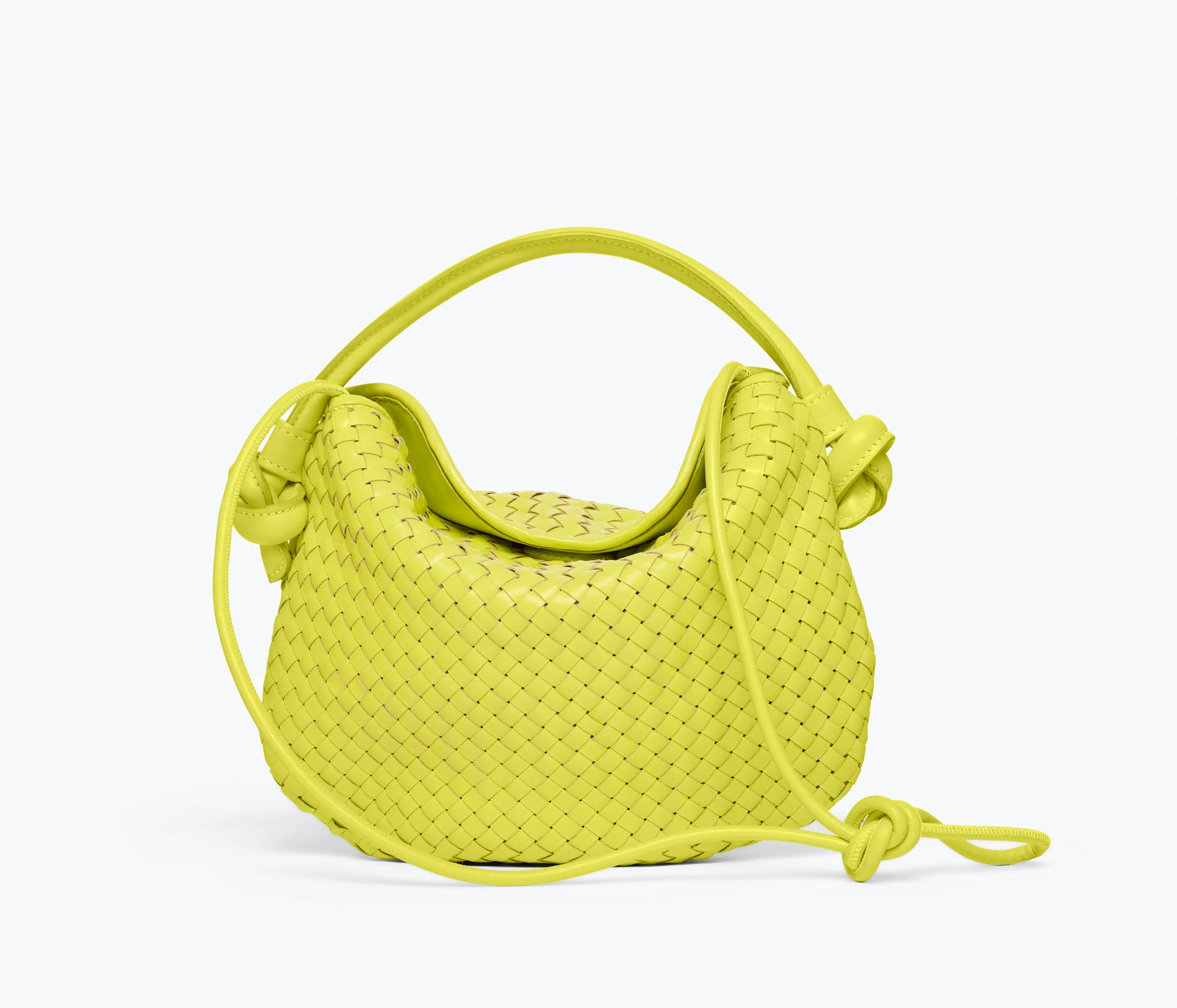 ELIS WOVEN LEATHER HANDBAG - Image 5