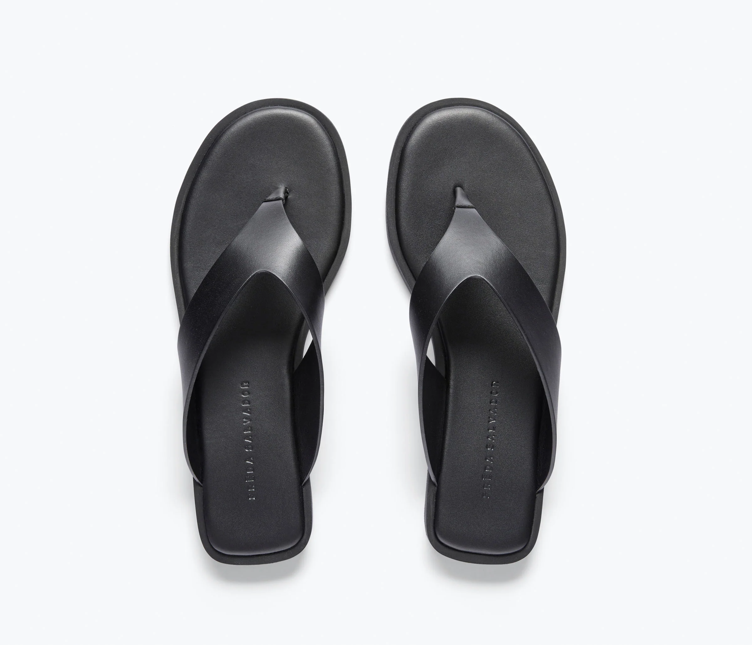 HALLE LEATHER THONG SANDAL - Image 5