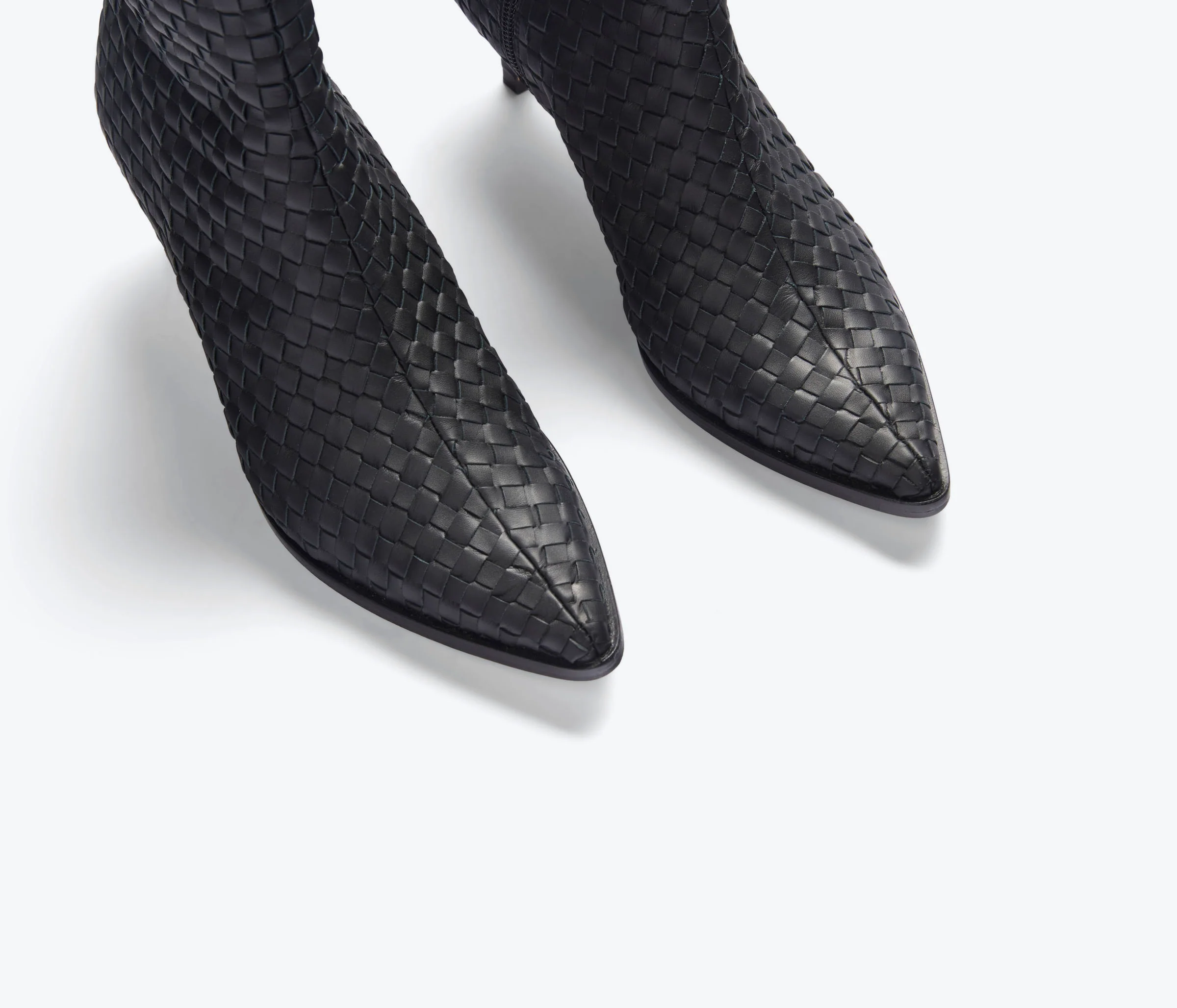 HEIDI WOVEN ANKLE BOOT - Image 3