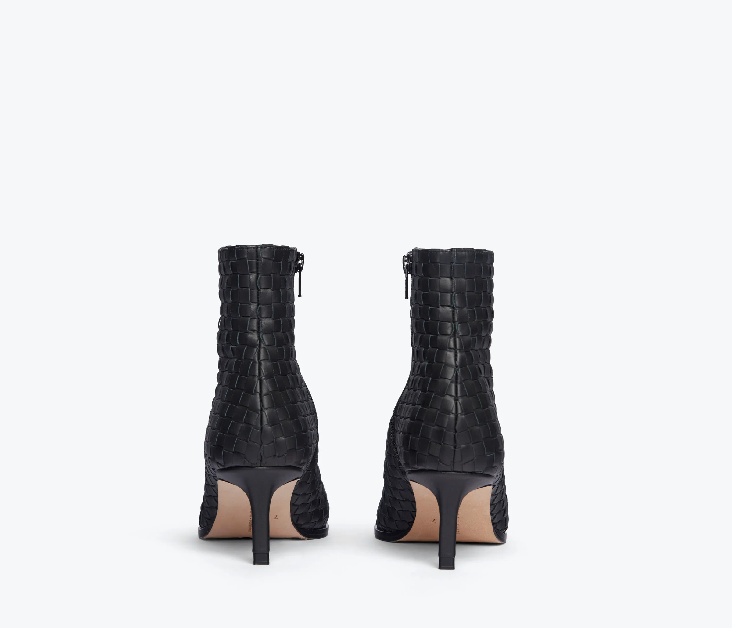 HEIDI WOVEN ANKLE BOOT - Image 4