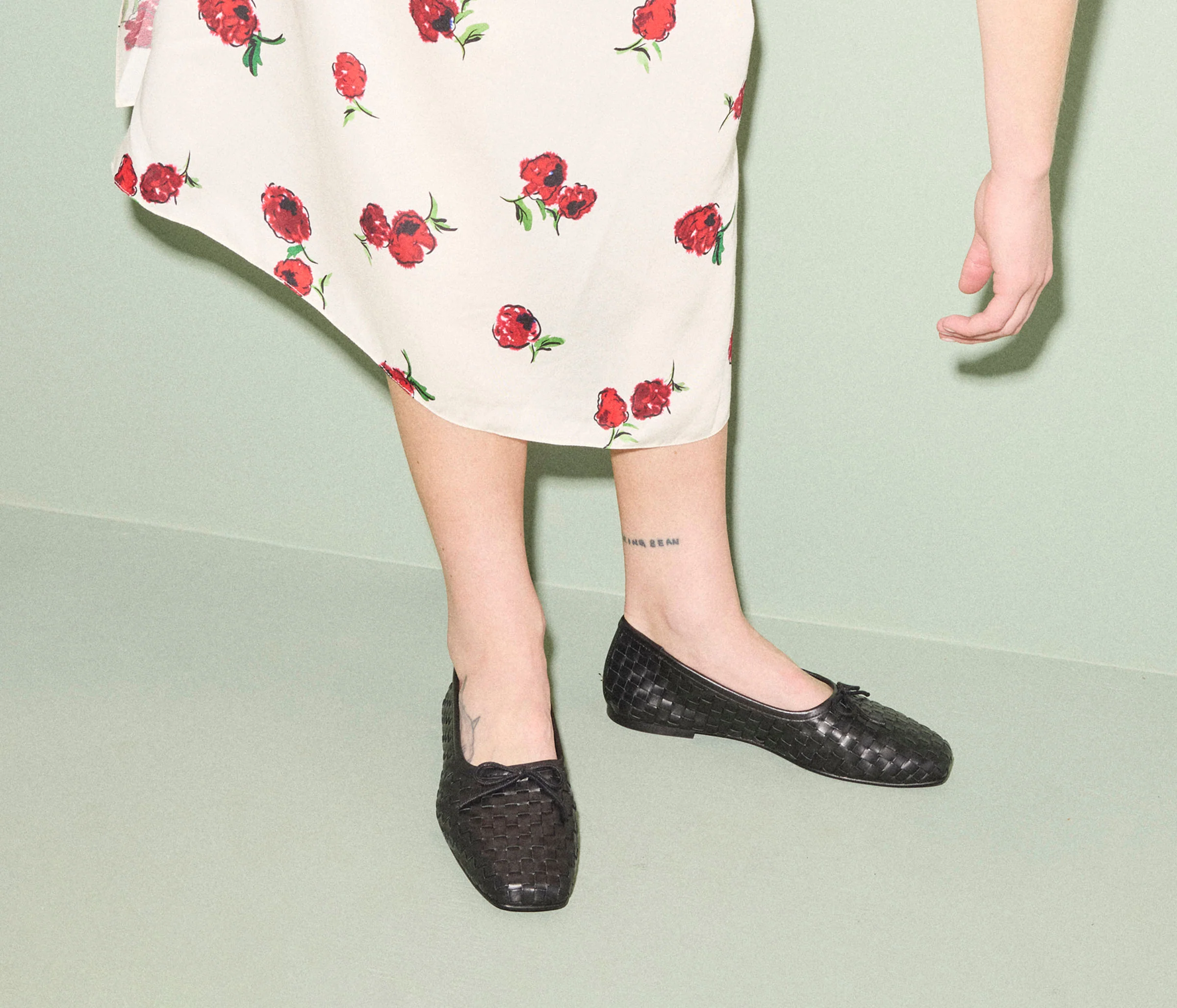 JADA SQUARE TOE BALLET FLAT - Image 3