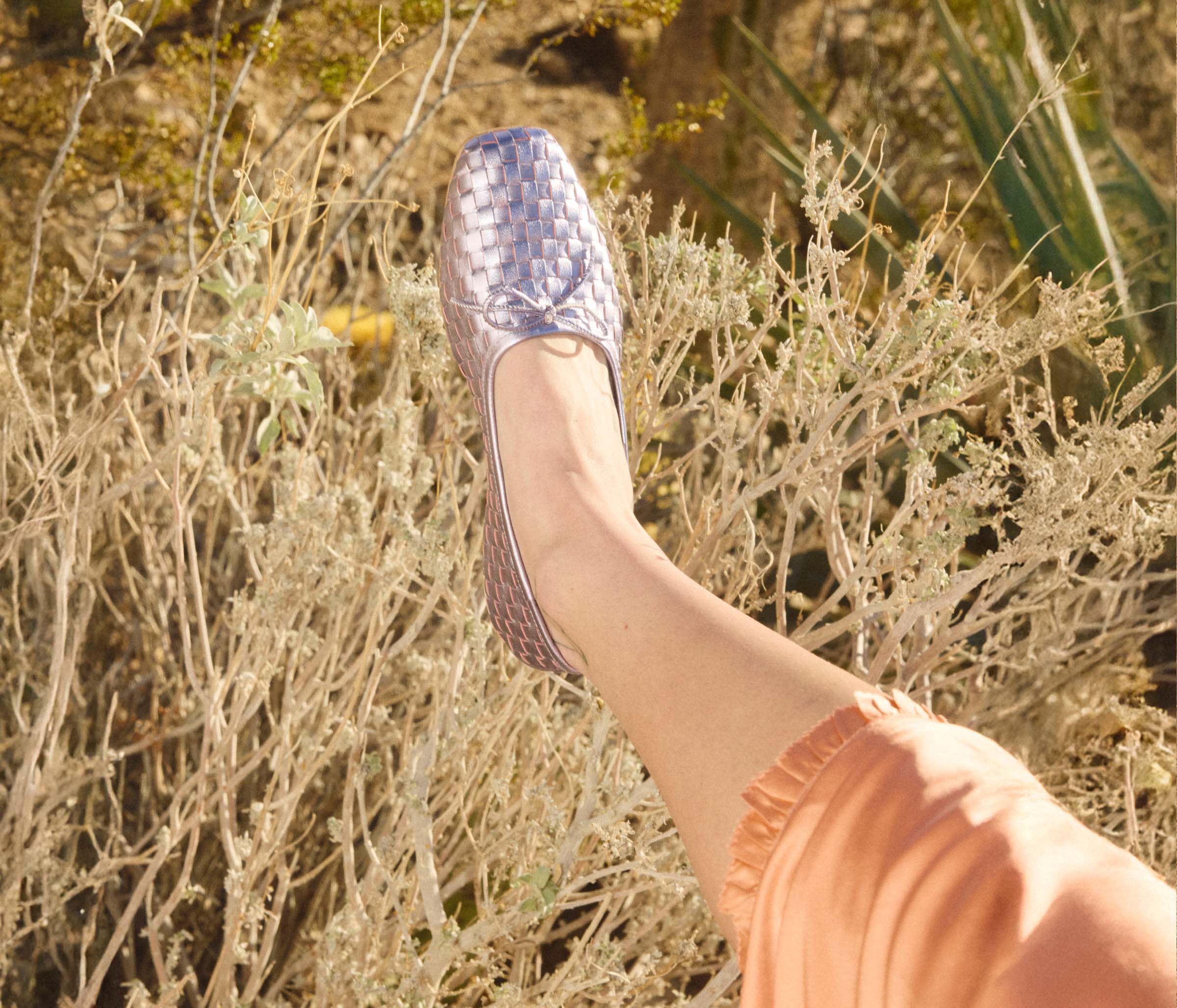JADA SQUARE TOE BALLET FLAT - Image 7