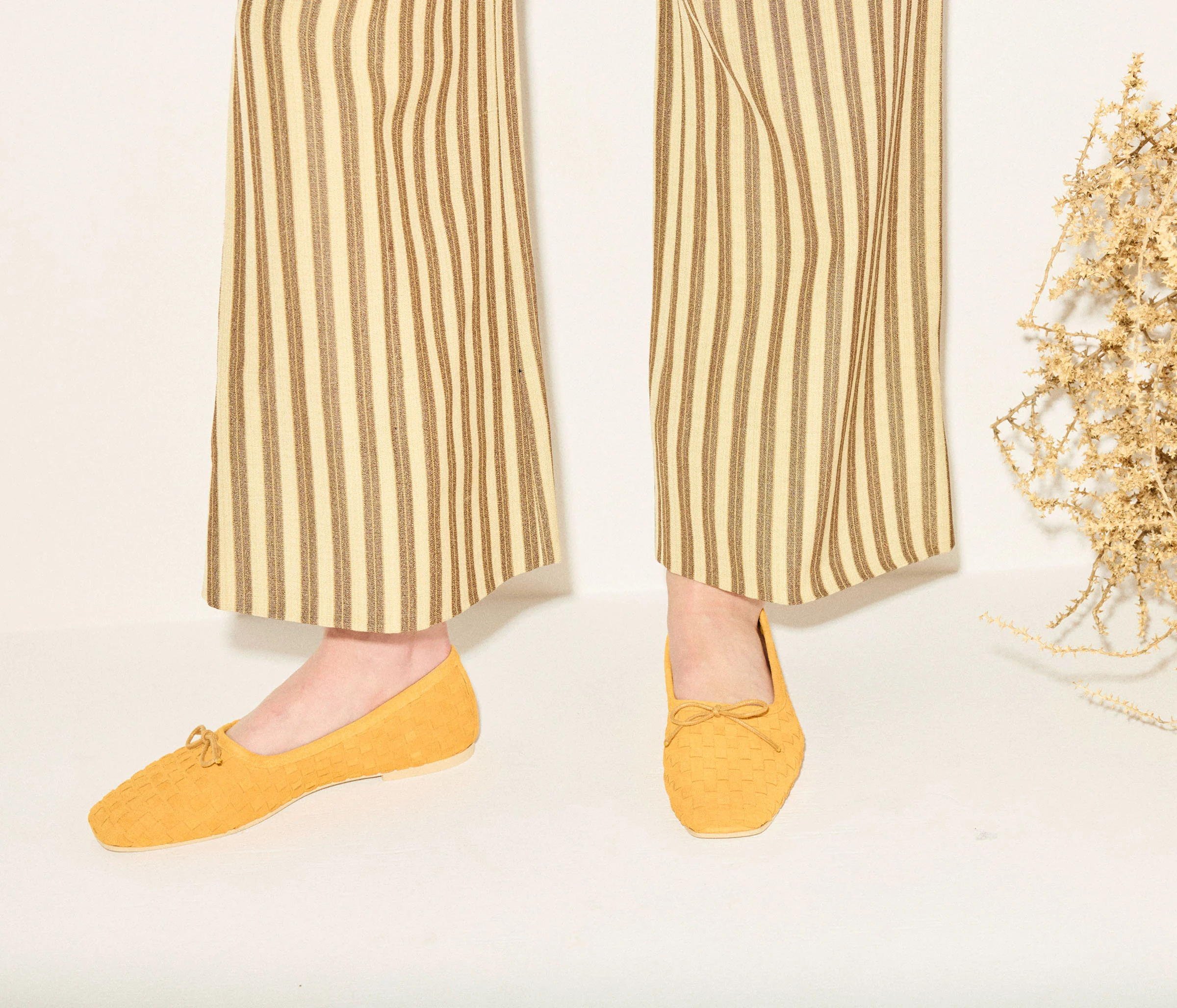 JADA SQUARE TOE BALLET FLAT - Image 2