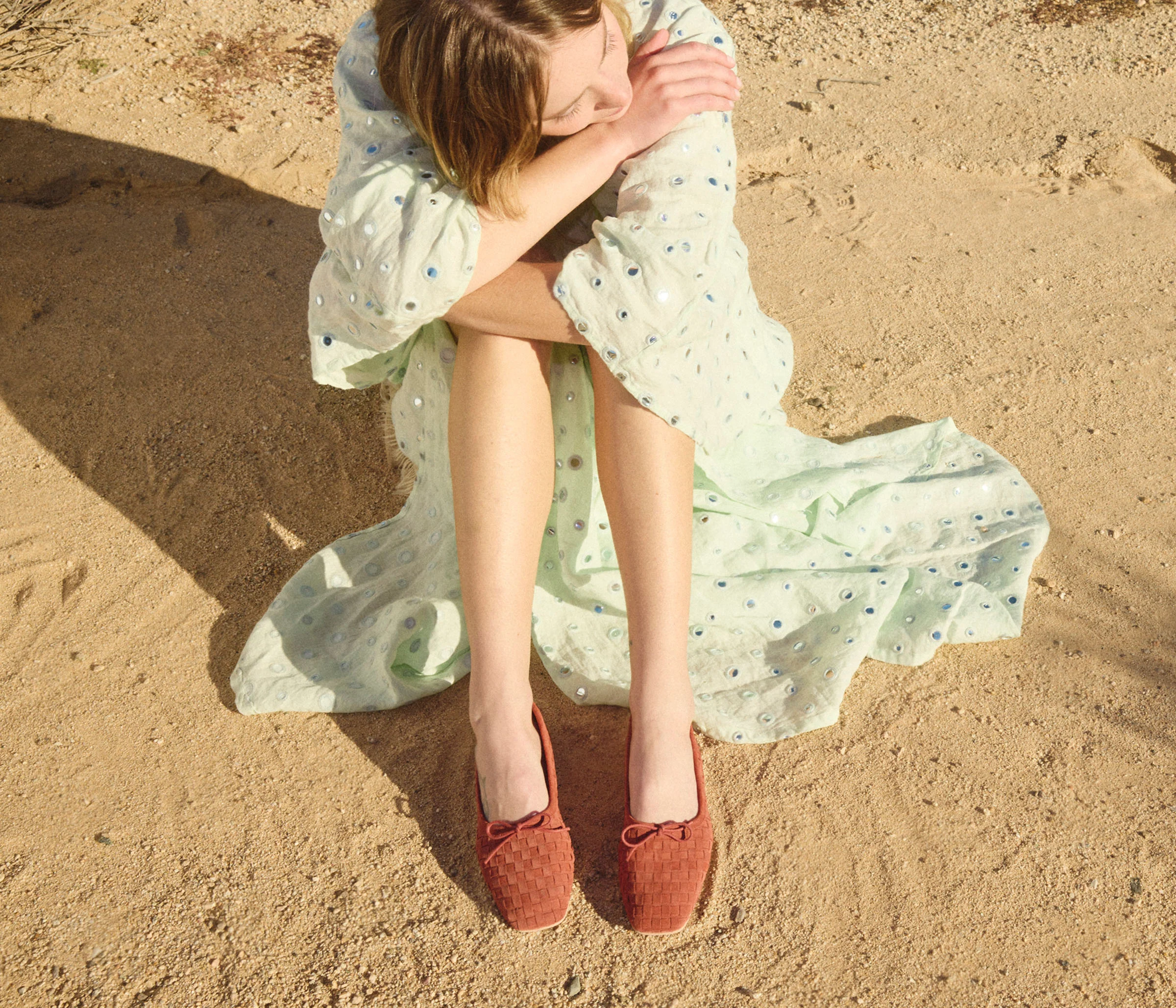 JADA SQUARE TOE BALLET FLAT - Image 6