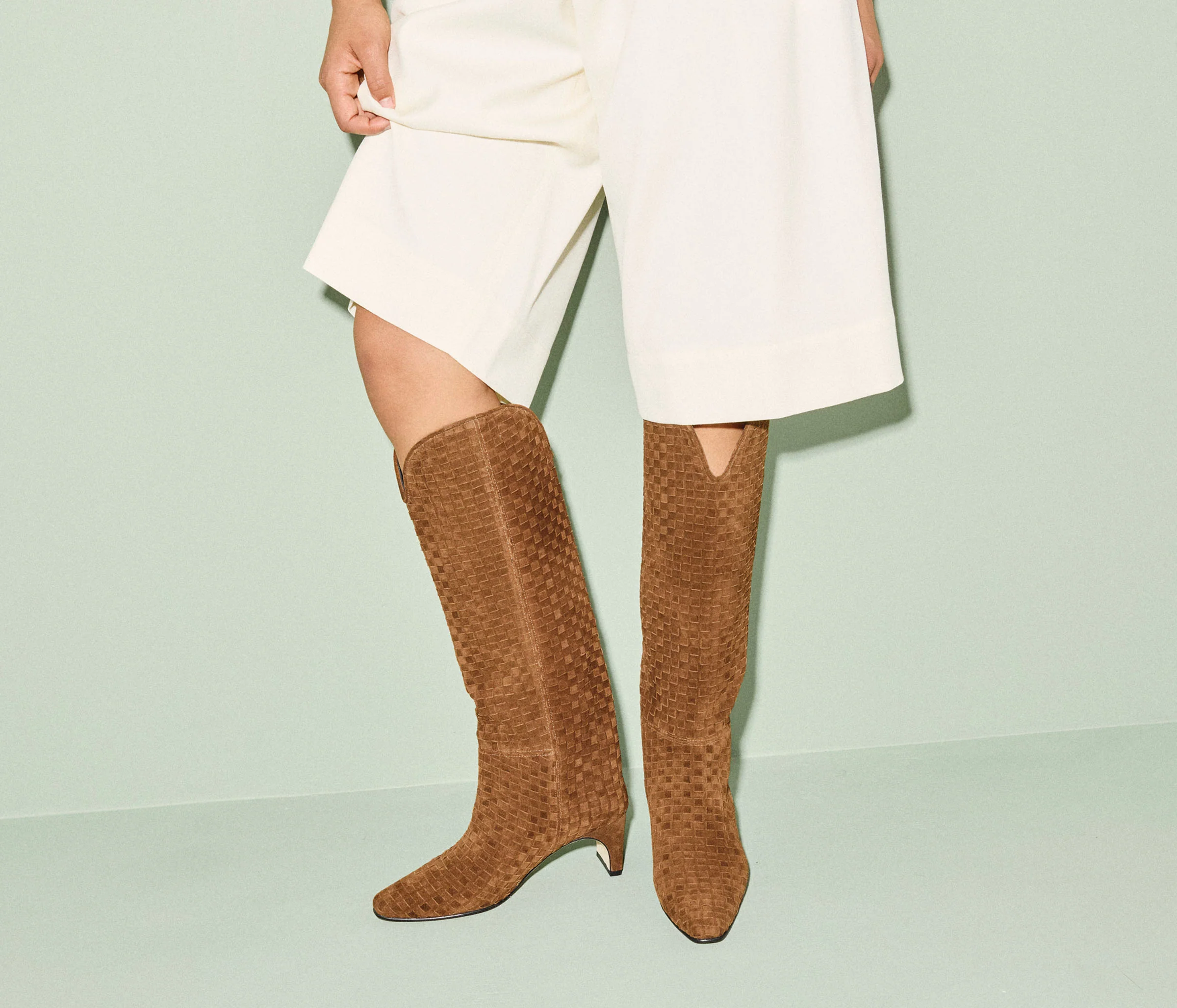 LENNOX WOVEN TALL BOOT - Image 5