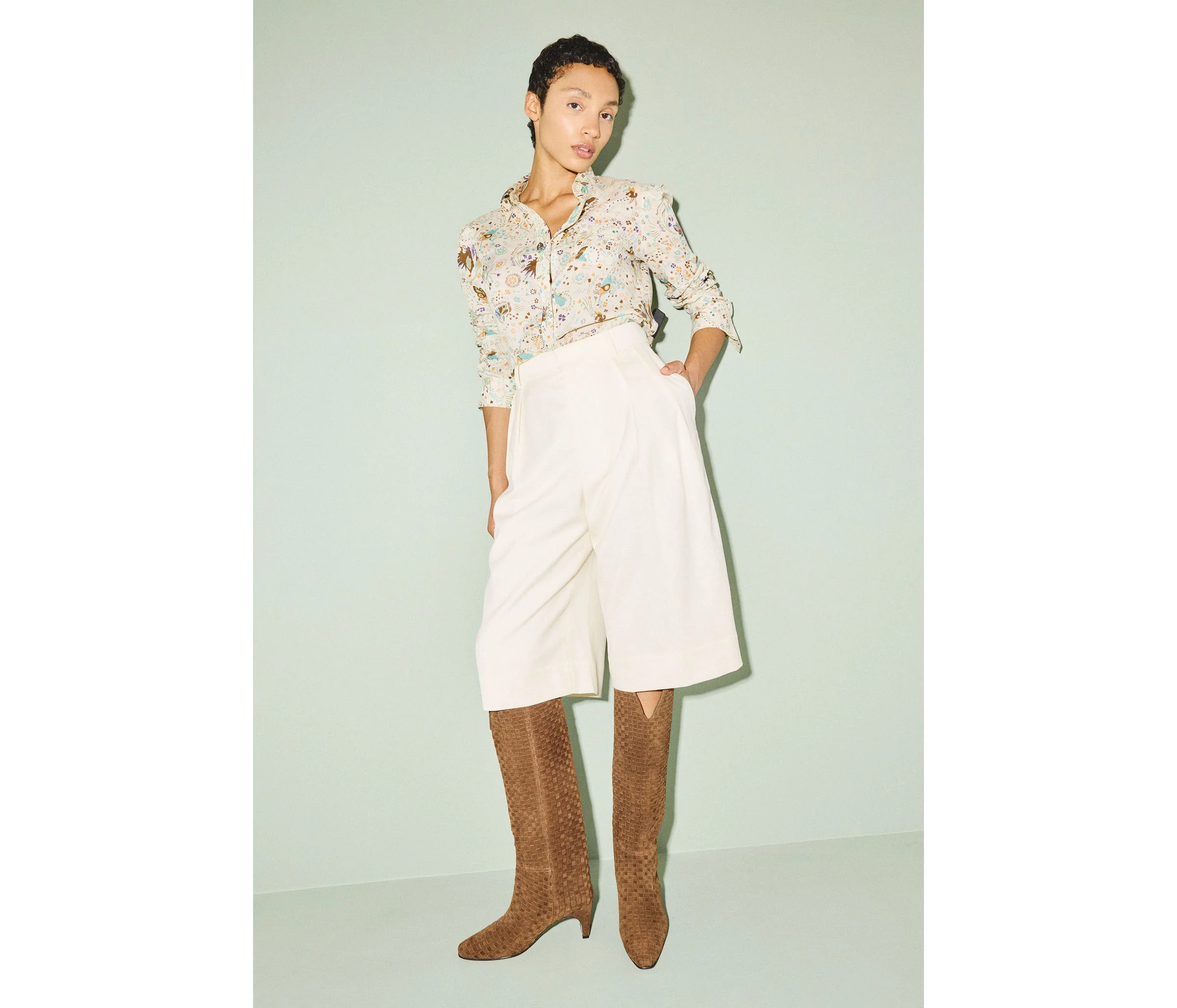 LENNOX WOVEN TALL BOOT - Image 6