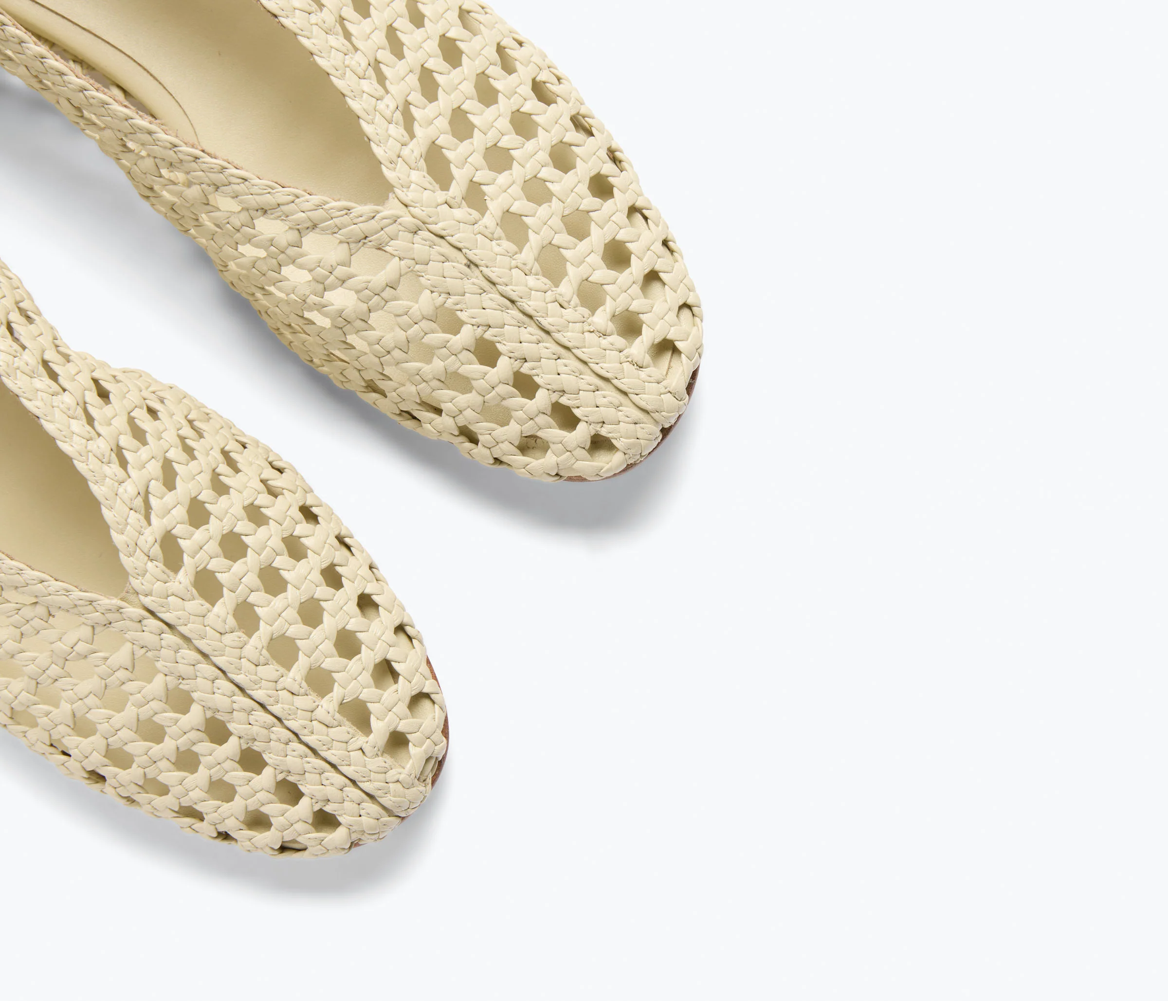 RILEY OPEN WEAVE BALLET FLAT - Image 3