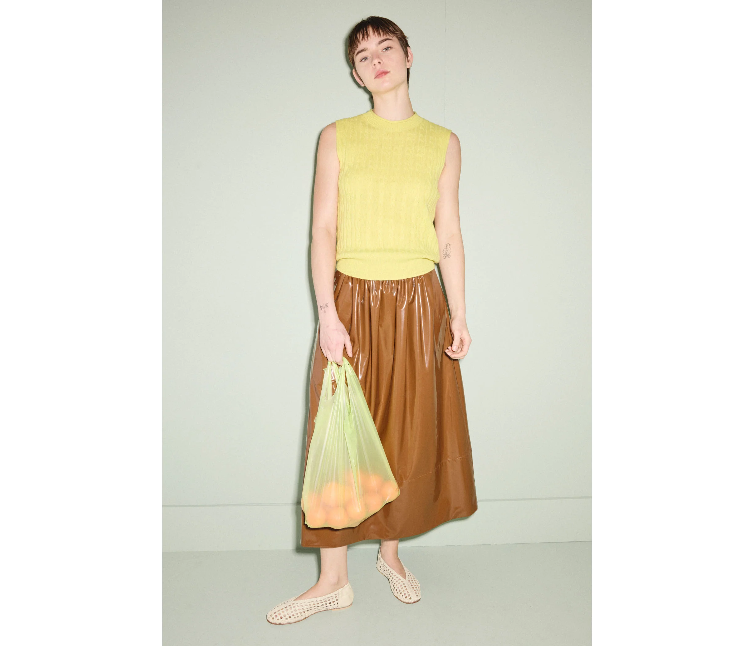 RILEY OPEN WEAVE BALLET FLAT - Image 6