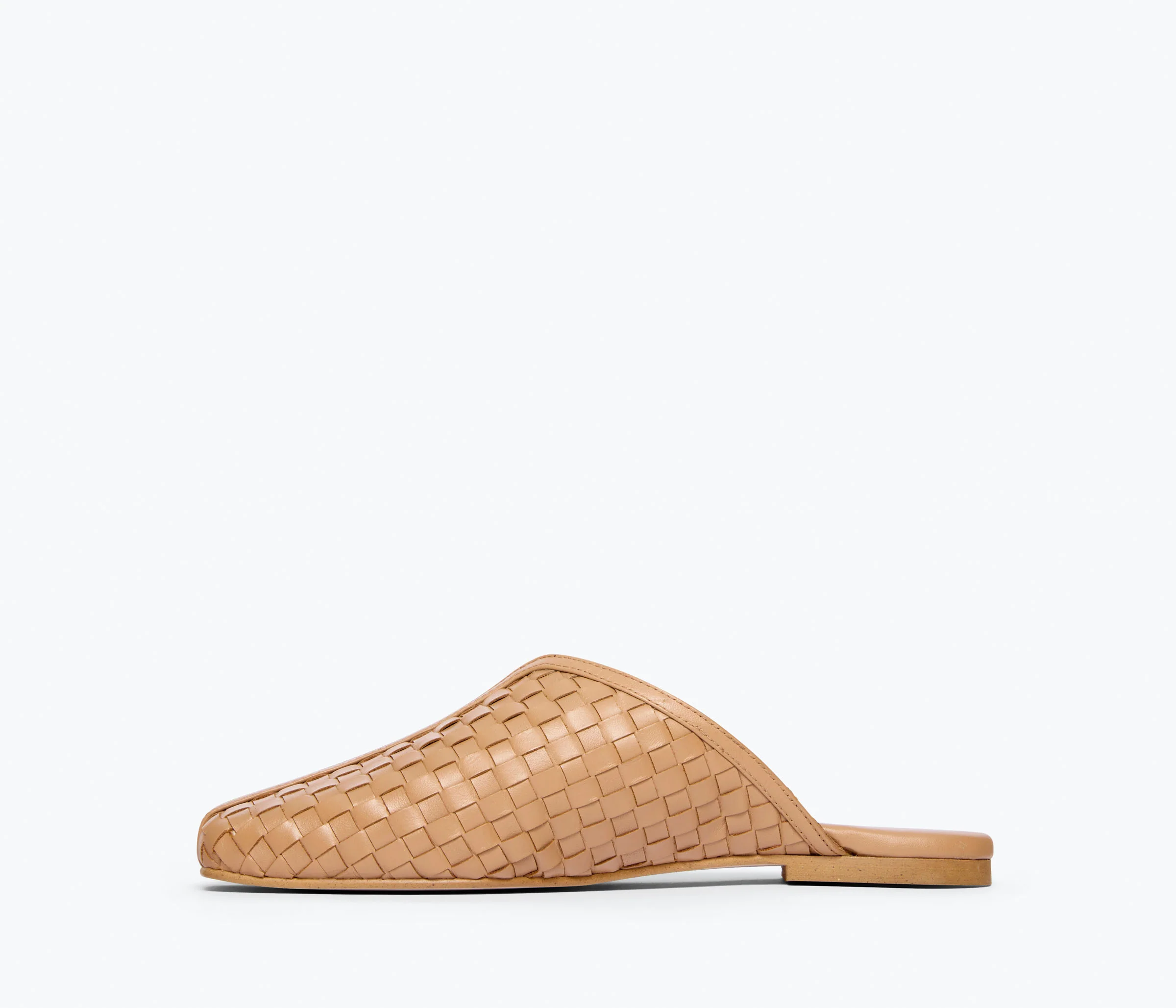 SAANVI WOVEN LEATHER SLIDE - Image 6