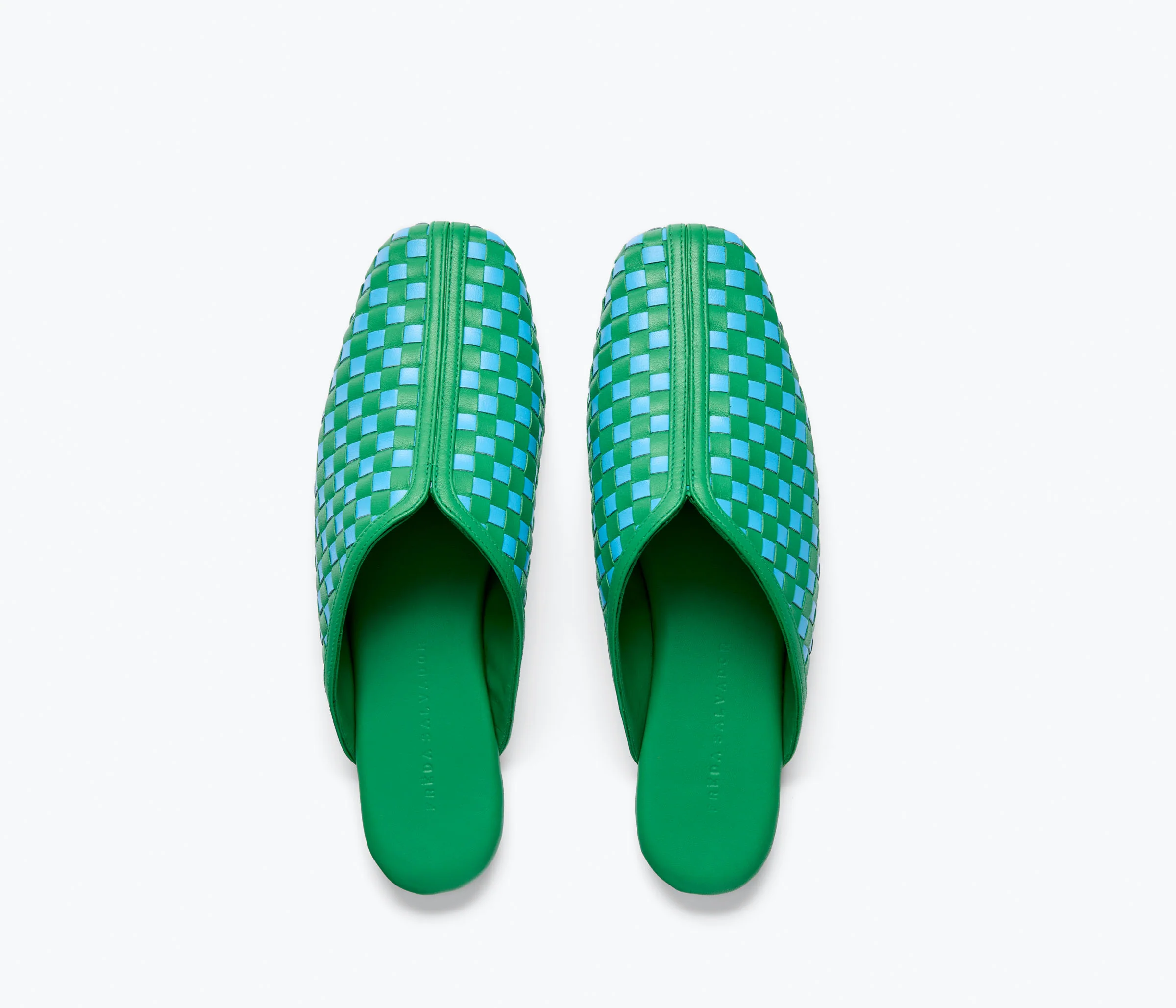 SAANVI WOVEN LEATHER SLIDE - Image 5