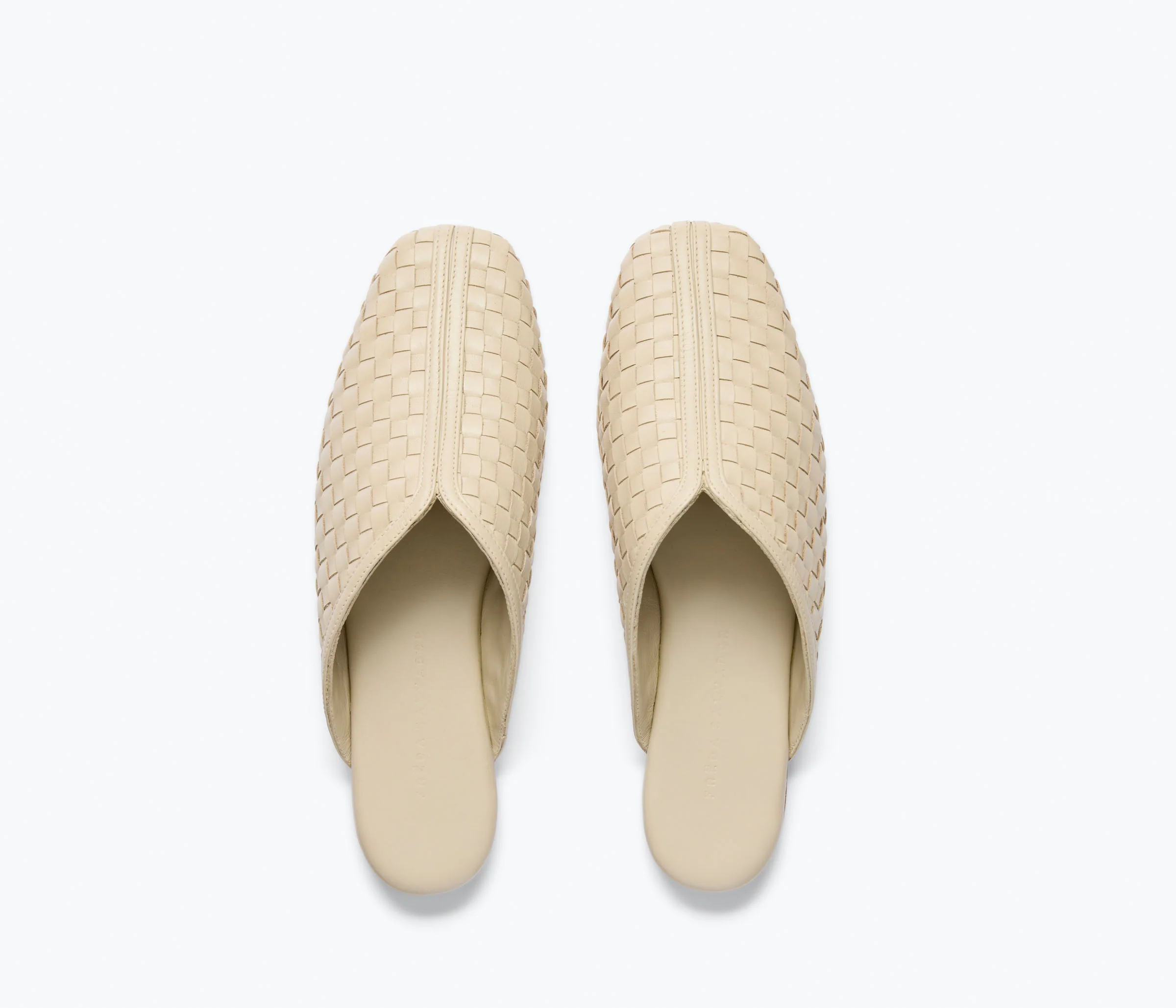 SAANVI WOVEN LEATHER SLIDE - Image 5