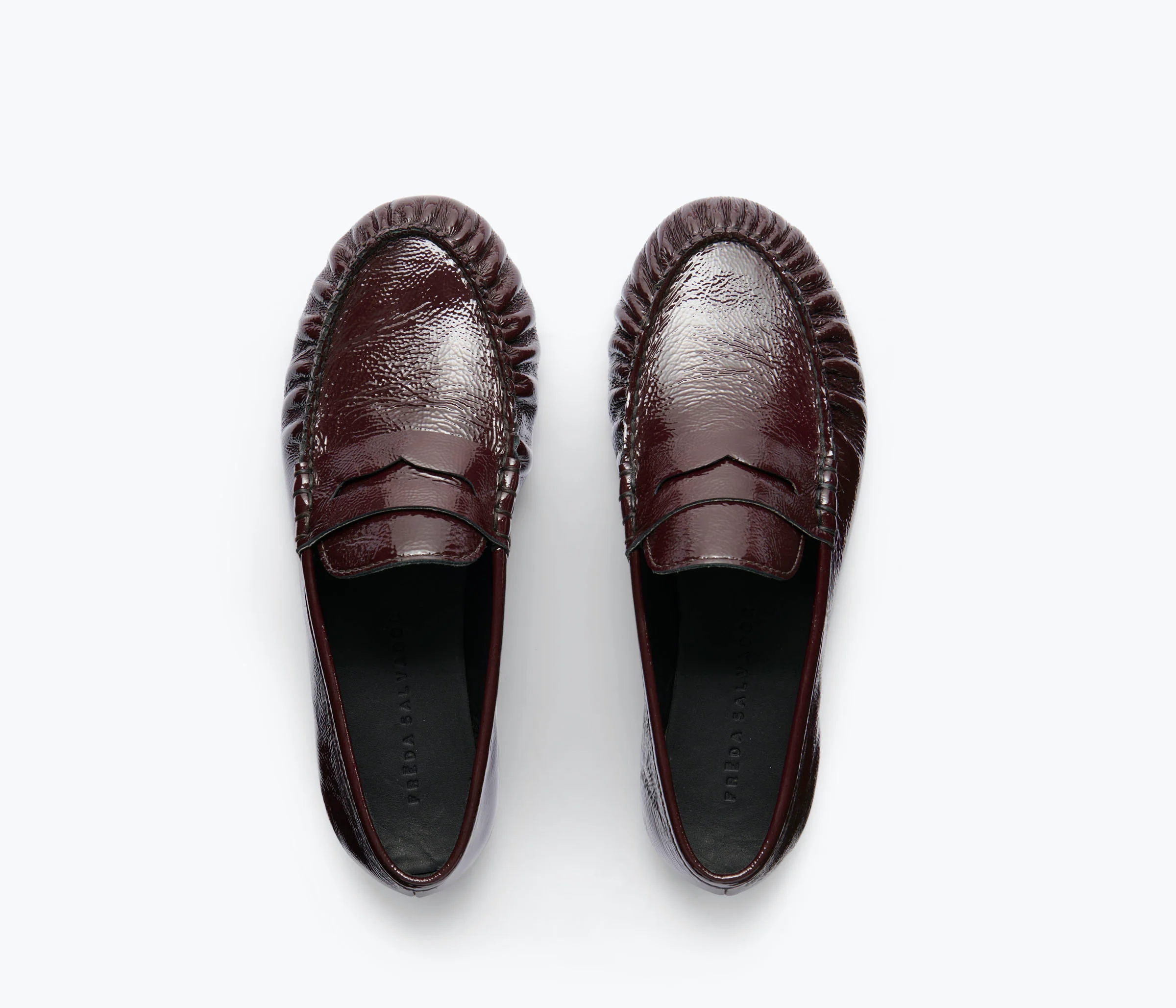 SYDNEY RUCHED PENNY LOAFER - Image 3