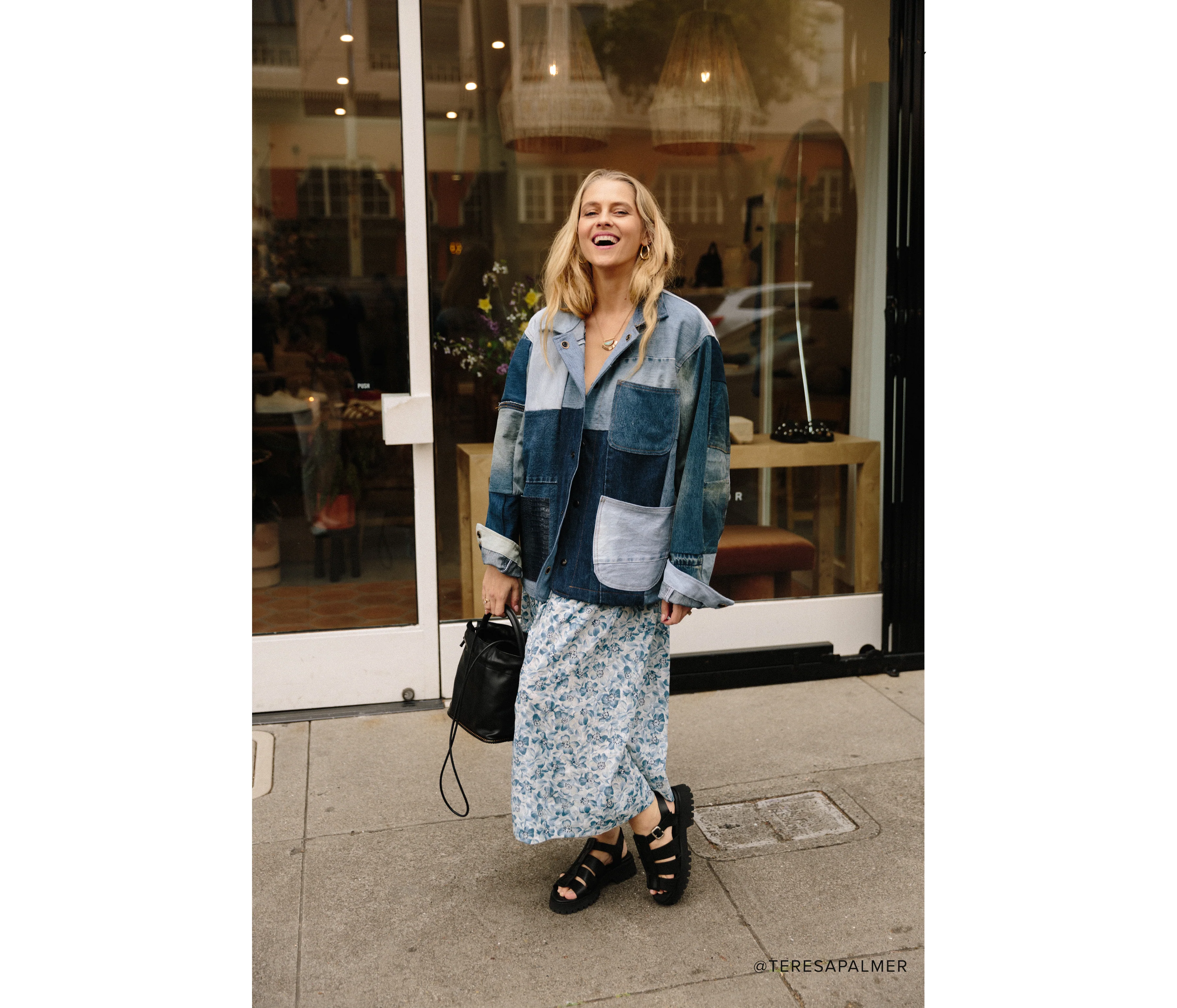 PATCHWORK DENIM CHORE COAT - Image 11